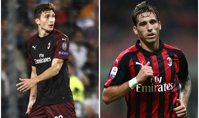 Caldara Biglia AC Milan Caldara Biglia AC Milan