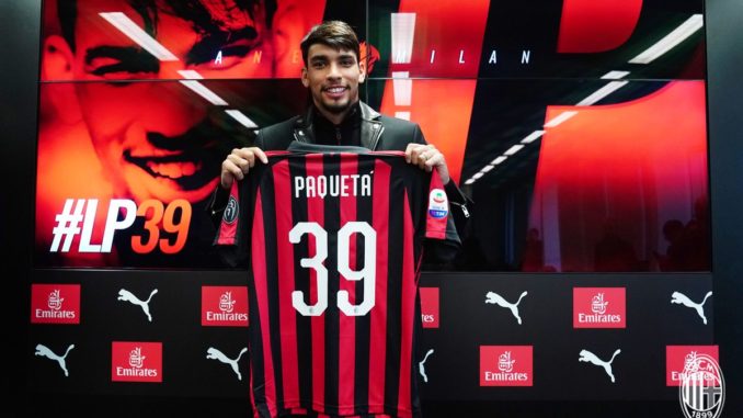 Lucas Paqueta AC Milan Lucas Paqueta AC Milan