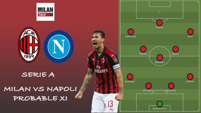Milan XI vs Napoli