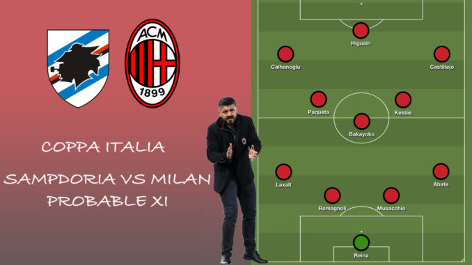 Milan XI vs Sampdoria