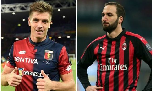 Piatek Higuain AC Milan transfer news Piatek Higuain AC Milan transfer news