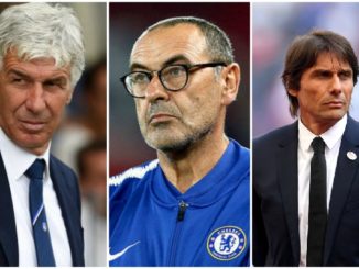 Gasperini Sarri Conte AC Milan