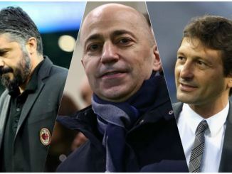 Gattuso Gazidis Leonardo AC Milan