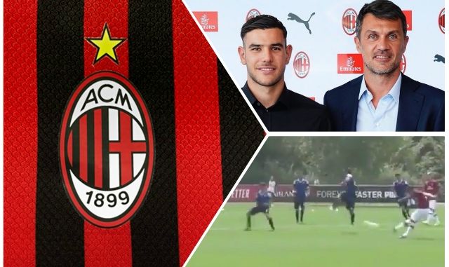 Theo-Hernandez-Maldini-AC-Milan Theo Hernandez Maldini AC Milan