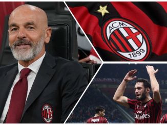 Pioli Calhanogli AC Milan Lecce