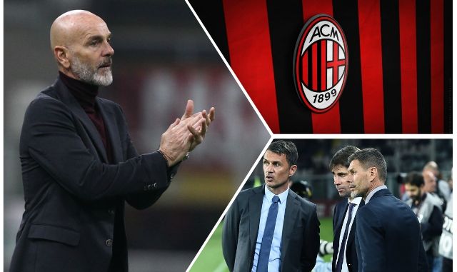 Milan-Pioli-Maldini-Boban Milan Pioli Maldini BobanMilan Pioli Maldini Boban