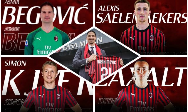 Ibra-Begovic-Kjaer-Laxalt-Saelemaekers-Milan Ibra Begovic Kjaer Laxalt Saelemaekers Milan