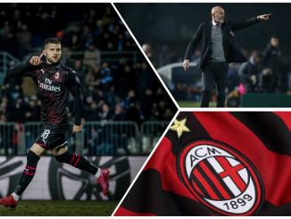 Rebic Pioli Milan Brescia