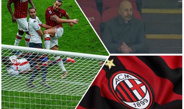 Ibrahimovic-Gazidis-Milan-Genoa Ibrahimovic Gazidis Milan Genoa